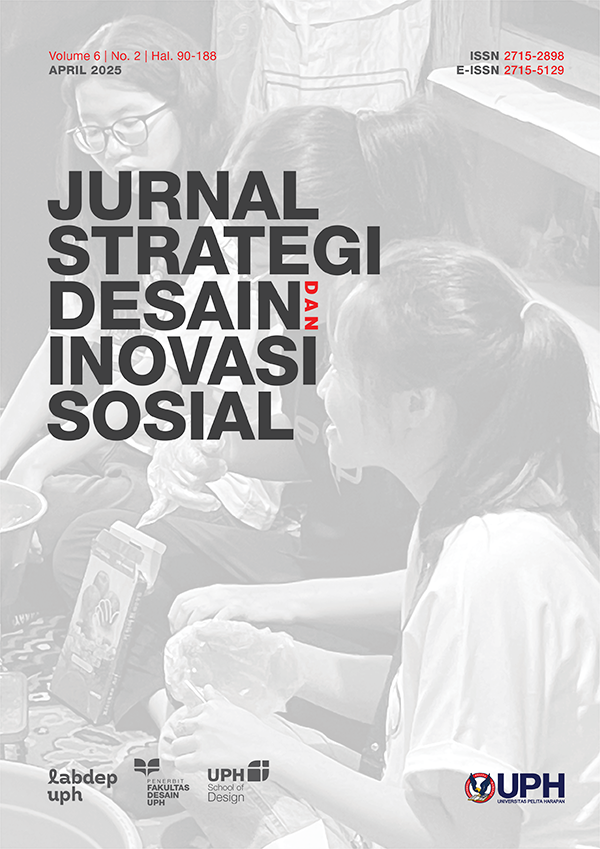 					View Vol. 6 No. 2 (2025): Design as Strategy Case Studies - Part 3: Finale
				