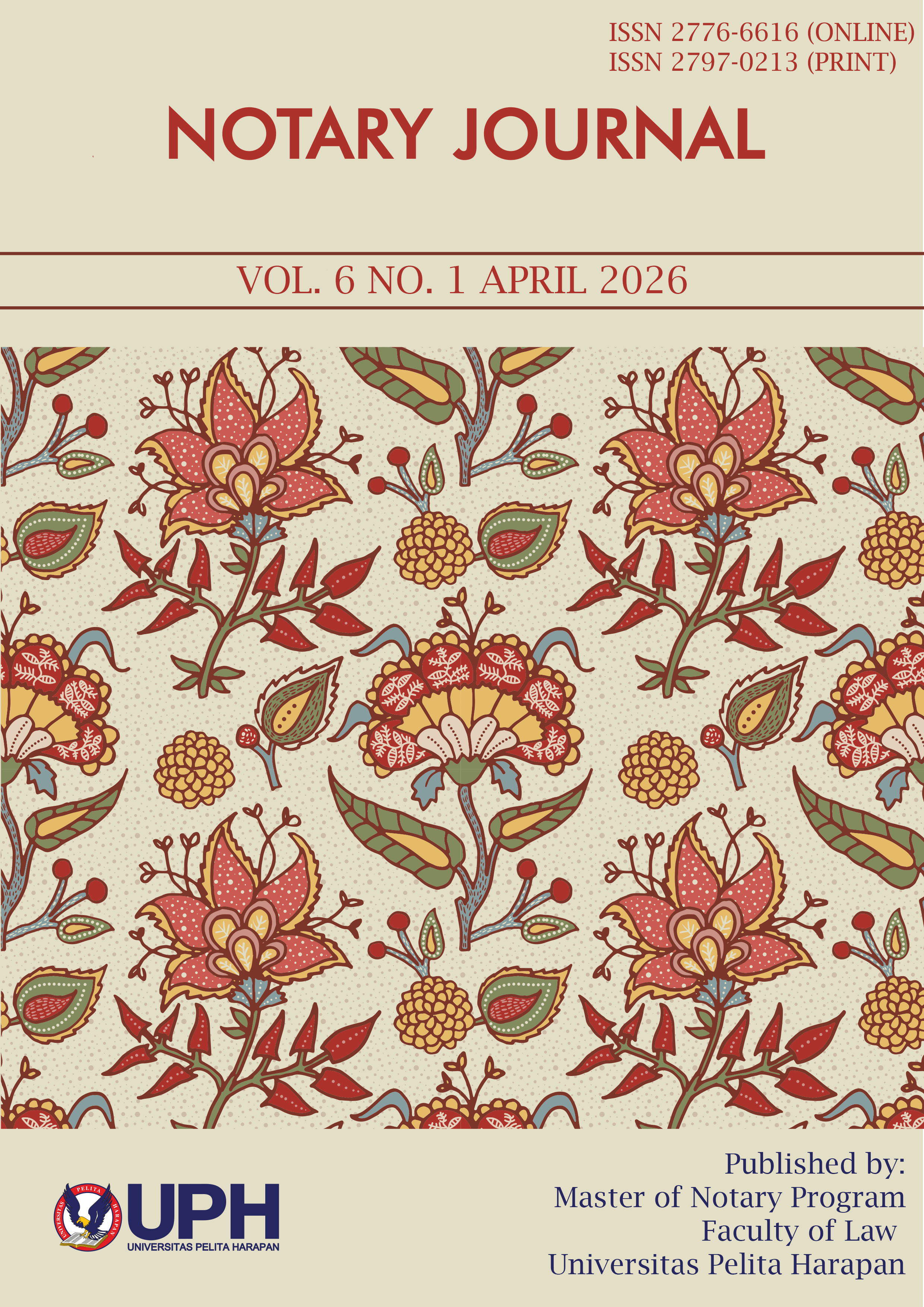 					View Vol. 6 No. 1 (2026): April
				