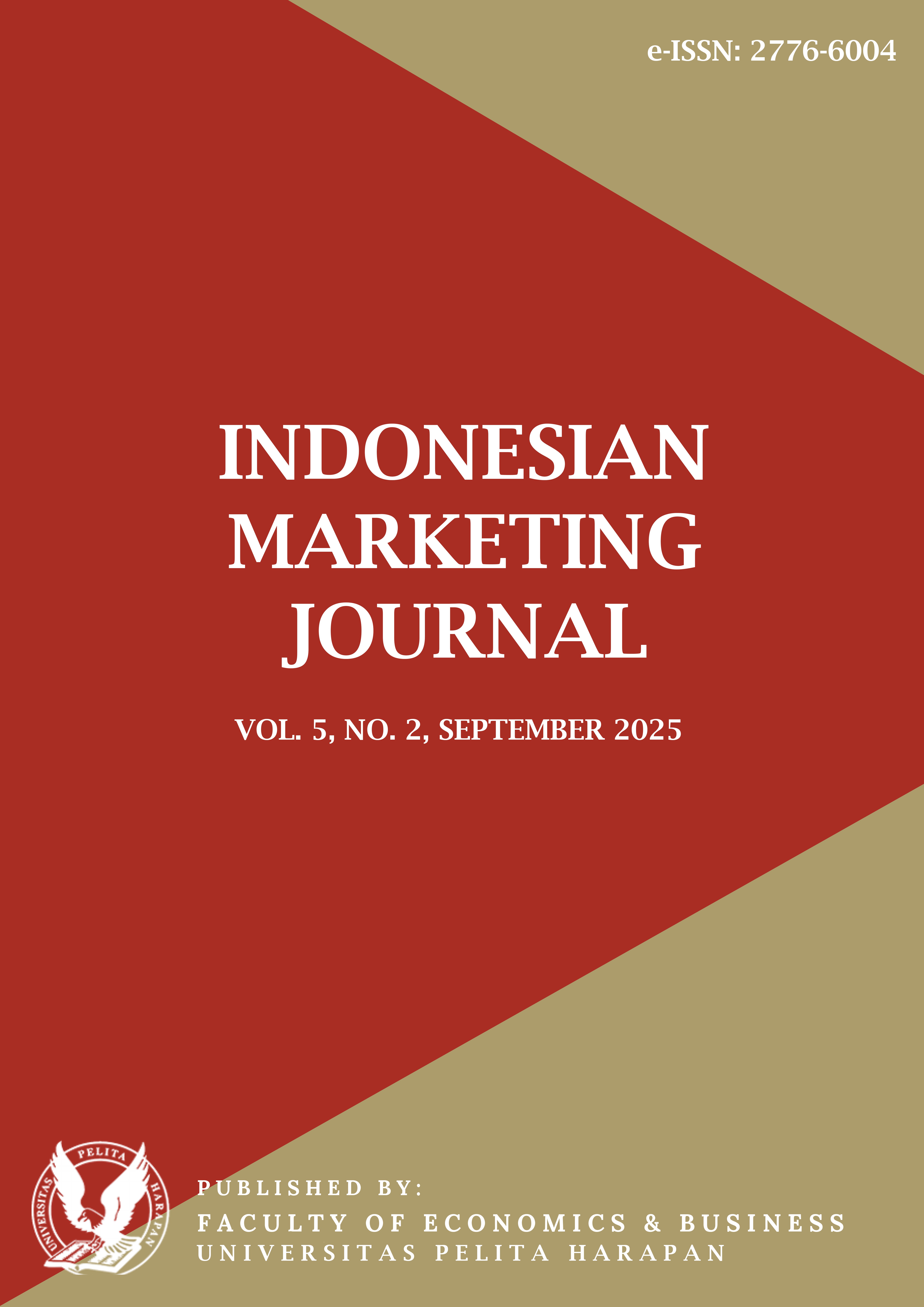 Indonesian Marketing Journal Cover