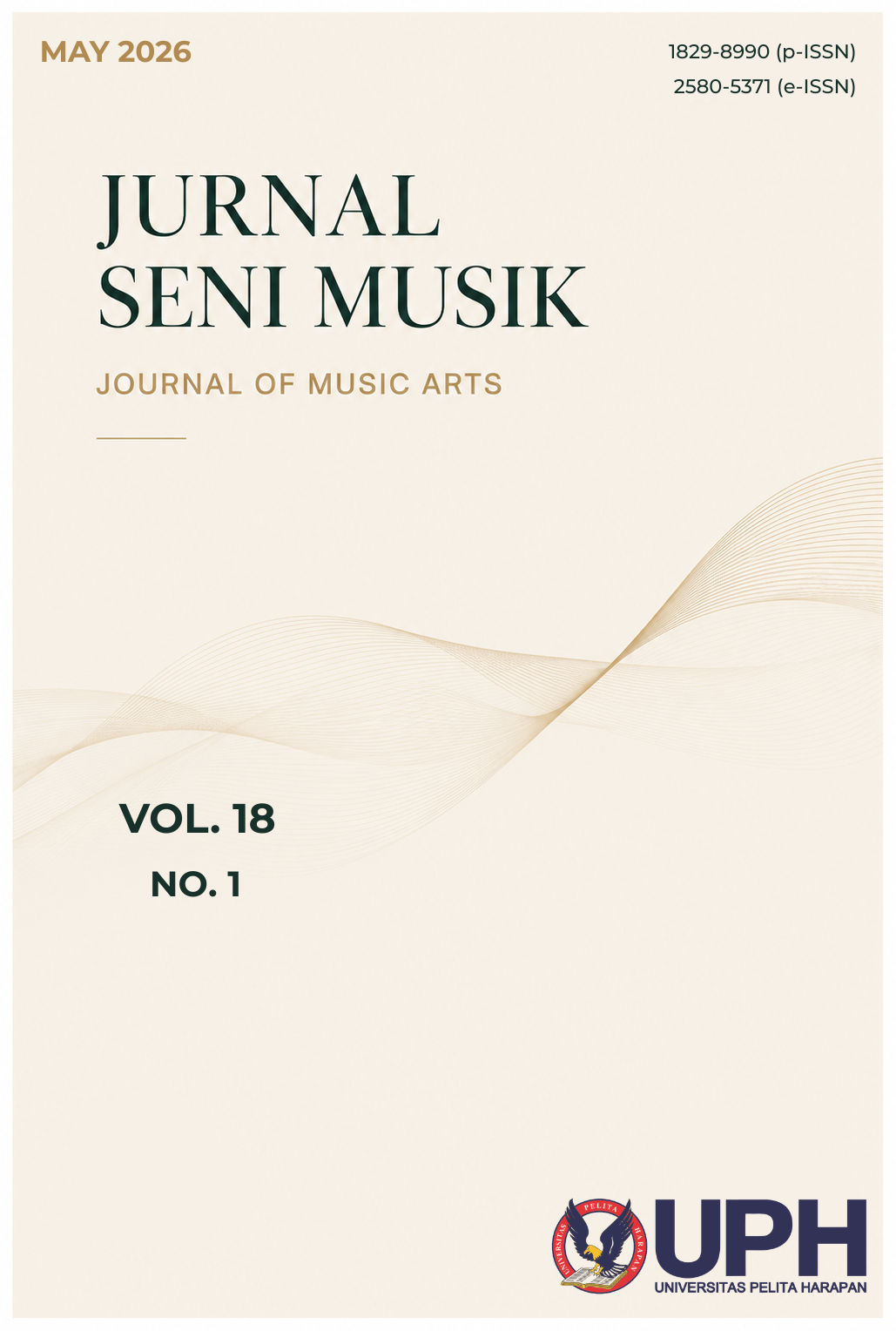					View Vol. 18 No. 1 (2026): Jurnal SENI MUSIK
				